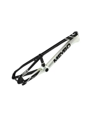 Meybo 2025 HSX Carbon Bmx Race Frame Black/Pearl White
